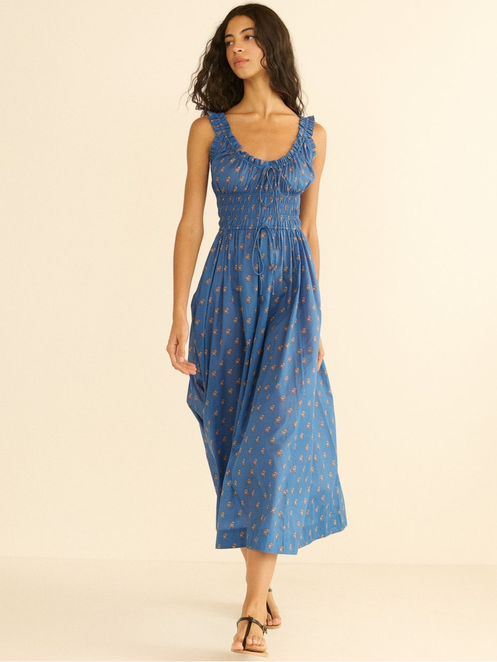 NWOT Doen Emmaretta Dress in Eartha Paisley - Picture 2 of 7